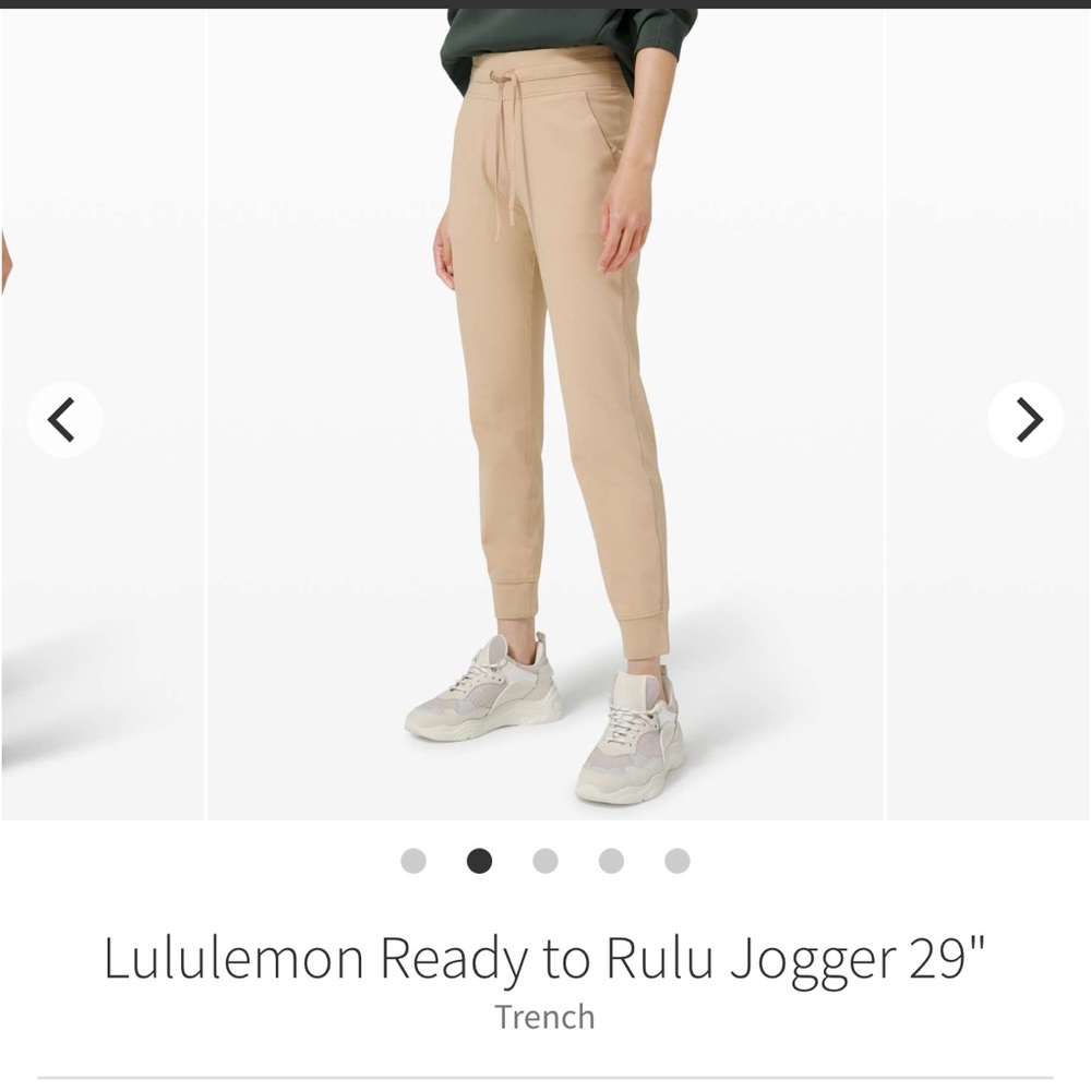 Lululemon joggers size 8